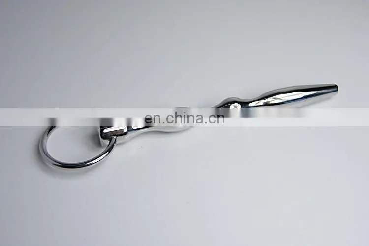 Insertable stainless steel Penis plug glans ring