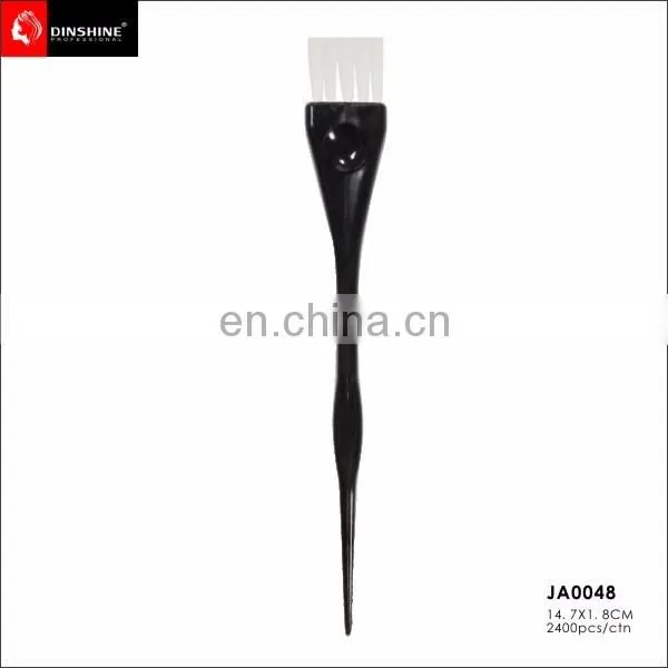 small deaign hair salon plastic tint brush in salon station