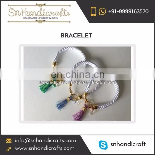 Latest Silk Rope Bracelet Fashion Accessories at Reliable Price