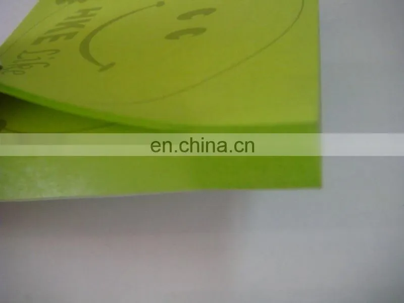 Customized printed paper sticky memo cube