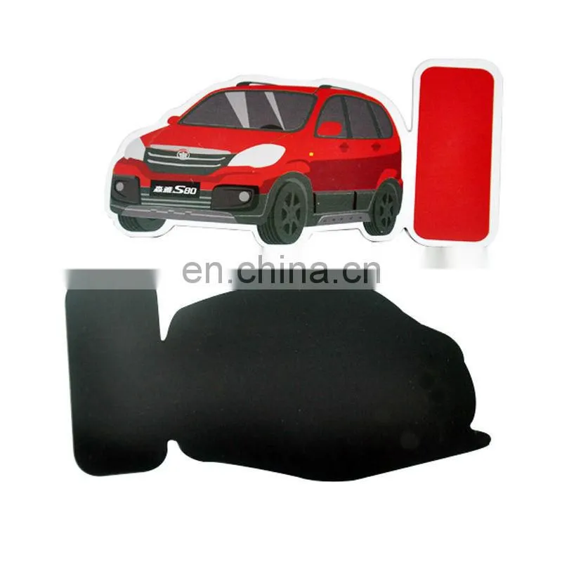 paper words custom design full color printing frigde magnet