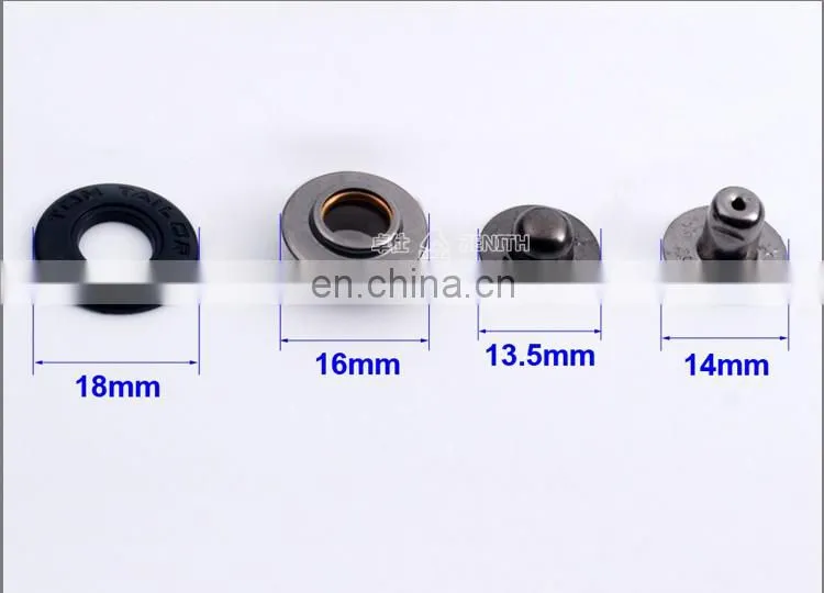 New Style Four Parts Brass Metal Snap Button BM10181