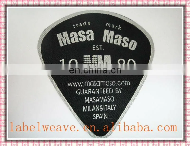 colorful and popular garment woven patch,embroidered patch
