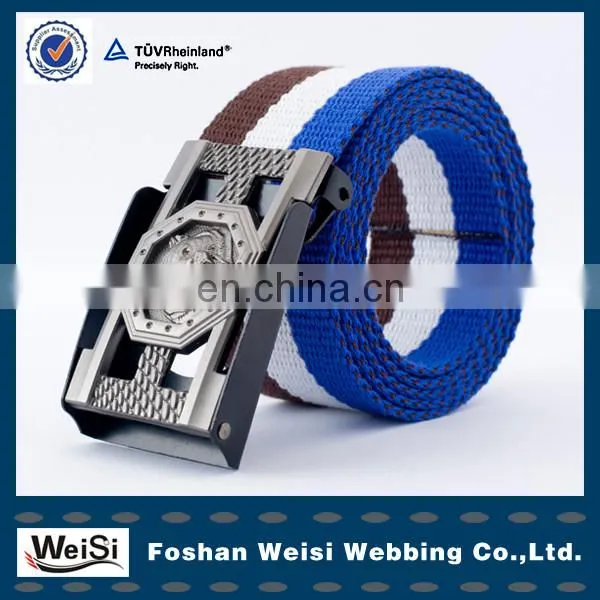 2013 exclusive design classic custom printed web belt