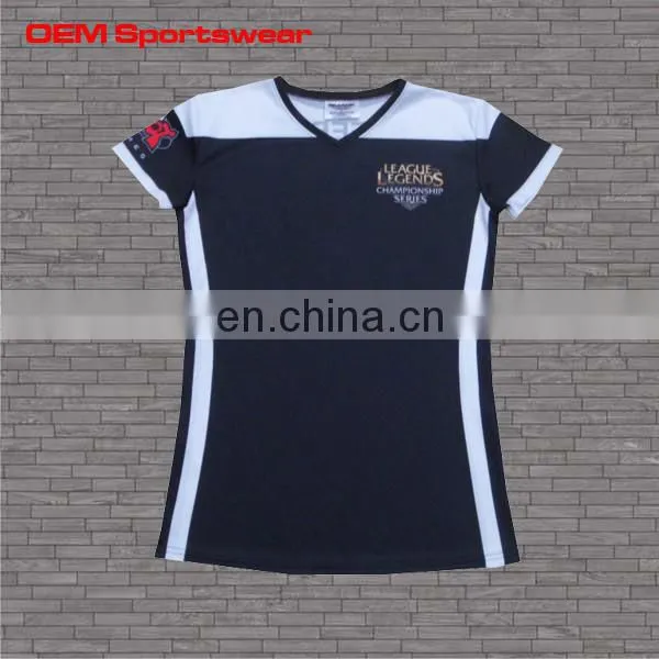 Gym fitness with pattern oem t-shirt