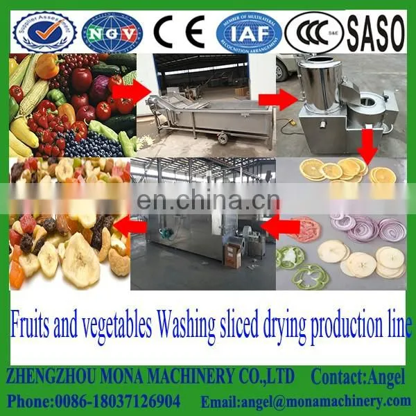 fruit processing industrial vegetable and fruit washing machine