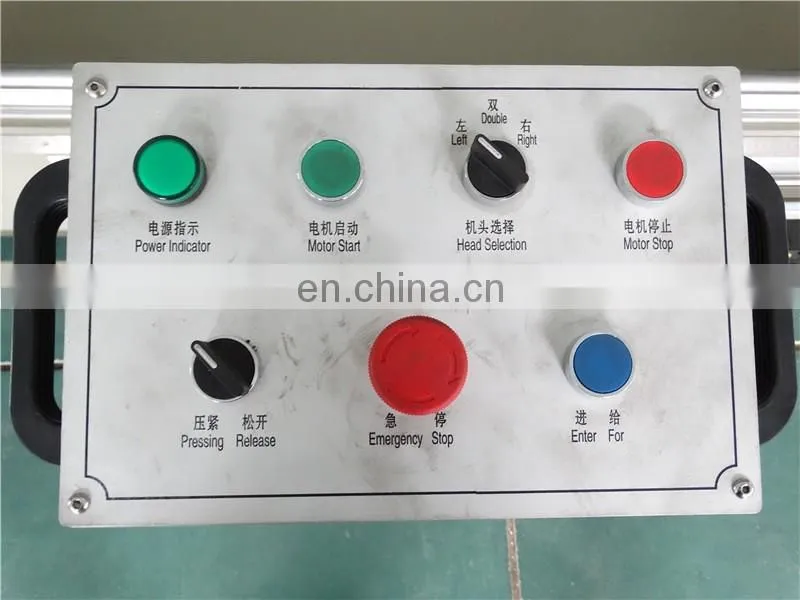 Double-head high-efficiency Cutting Saw for Aluminum & PVC Profile/double mitre saw for aluminum profiles