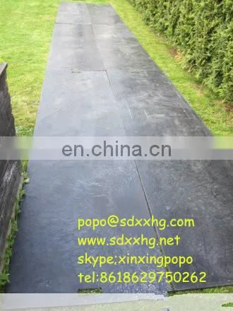 HDPE plastic rig mat in high density polyethylene sheet for drilling machine