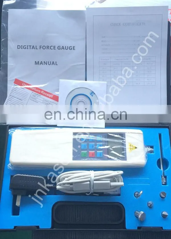 HF-1000 Digital Pressure Gauge Meter Push Pull Clamping Force Gauge