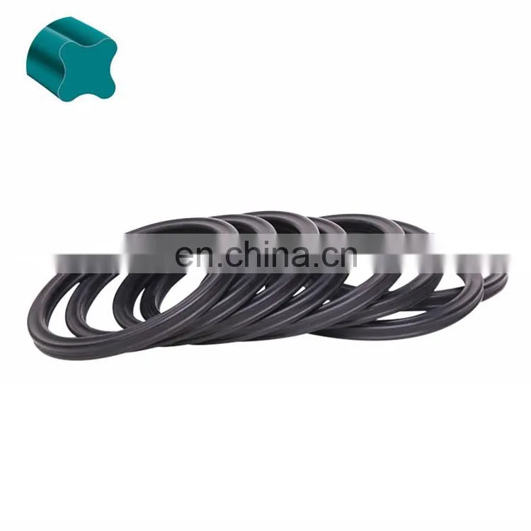 NBR FKM Rubber Quad-Ring Seal Quad Ring X Shape X-Rings