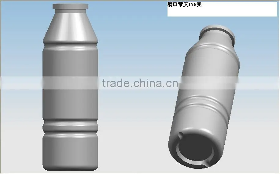 4 head rotary blow molding machine