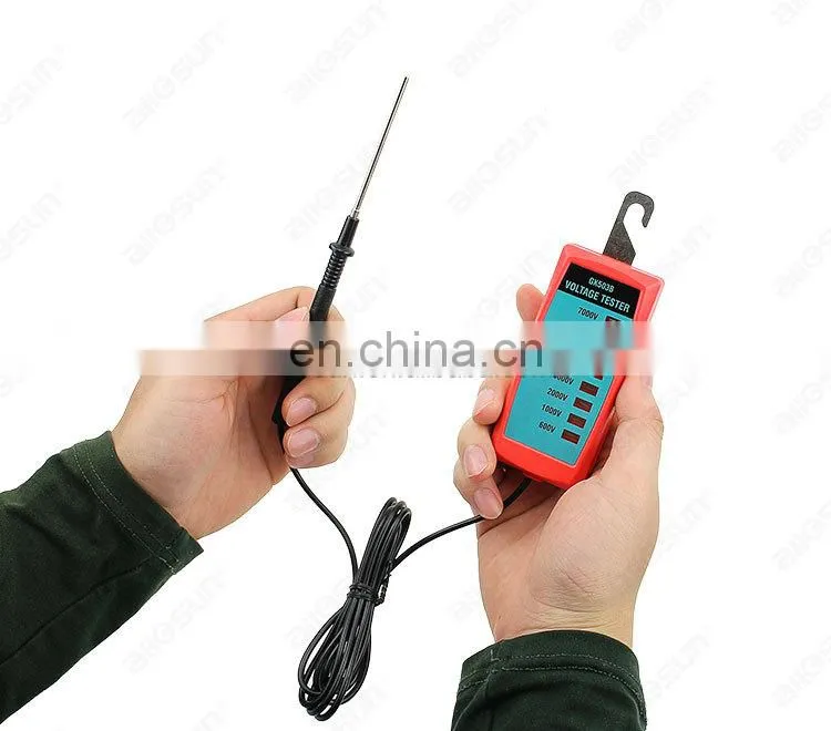 Electric Fence Voltage Tester 600V to 7000V Fence Controllers Neon Lamps No Battery Voltage Detector Pocket Size all-sun GK503B