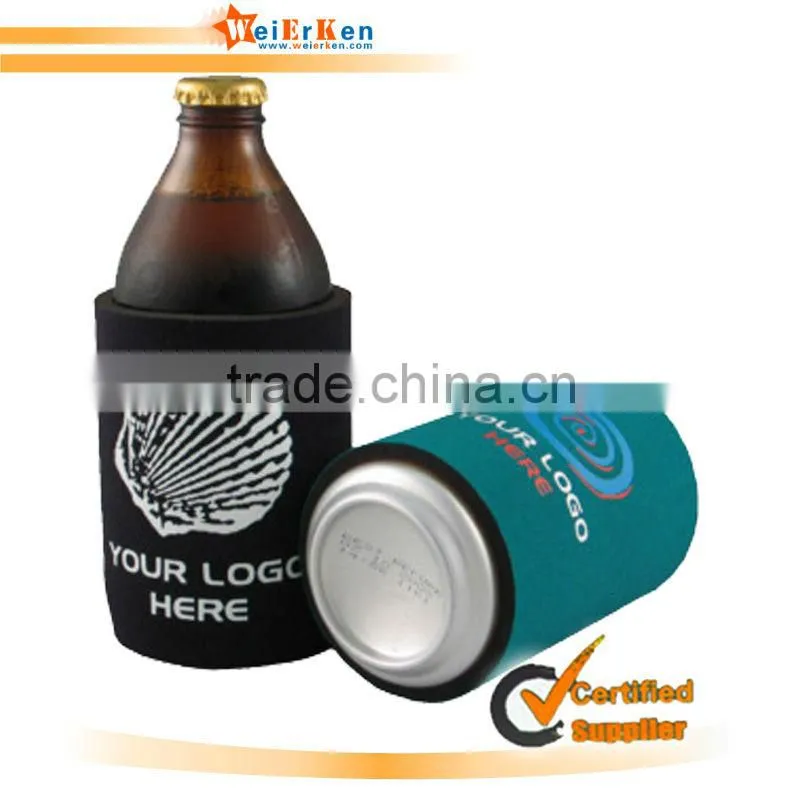 hot selling neoprene insulated beer can holder/thermal beer can cooler holder