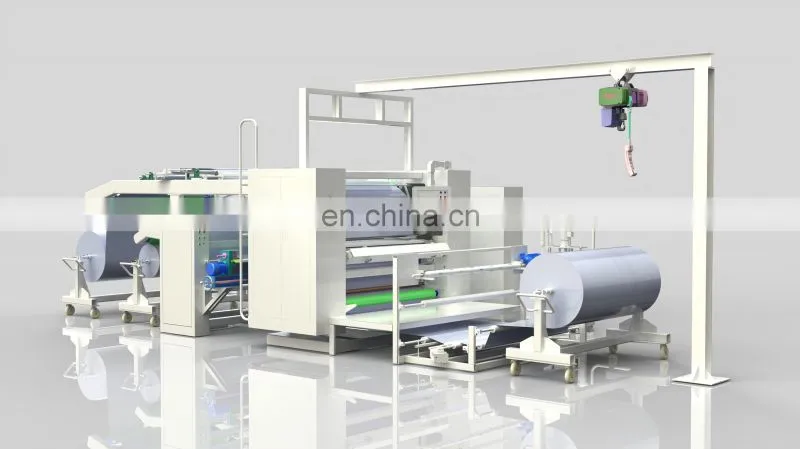 Automatic laminating machine for intimate garment