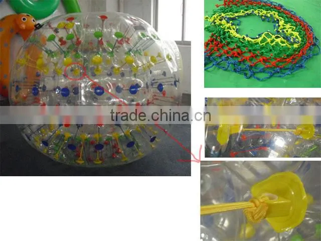 Inflatable Ramp Zorb Rolling Inflatable Ball Person Inside