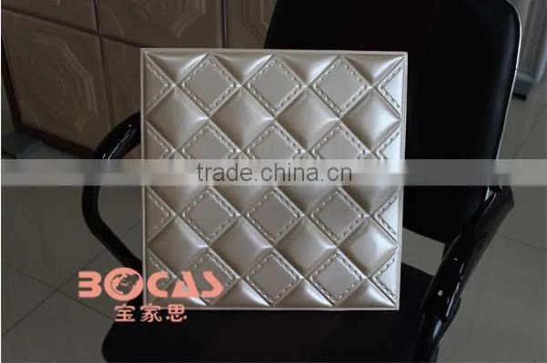Interior Decoration Wall Panel Leather