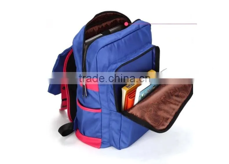 canvas school backpack rucksack teenagers backpack