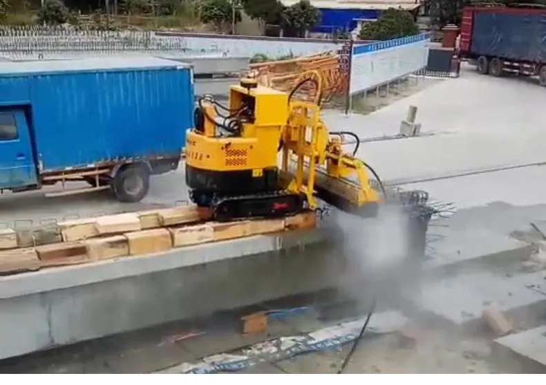 New Condition Electric Concrete Crusher Robot High-Pressure Automatic Cleaner for Cold Water Cleaning Process for Bridge