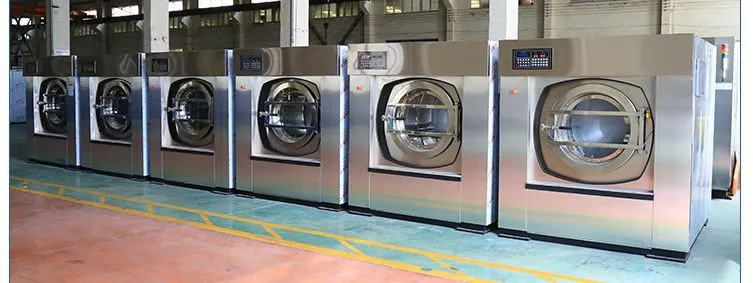 Factory Industrial Laundry Equipment Commercial Washer Dryer Washing Drying Machine for Garment Washing and Washing Plant