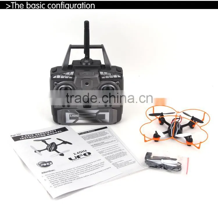 3D Mini drone Quadcopter 385 Aircraft Mini Quadcopter with 2.4G controller 4.0CH 2.4g RC quadcopter for sale