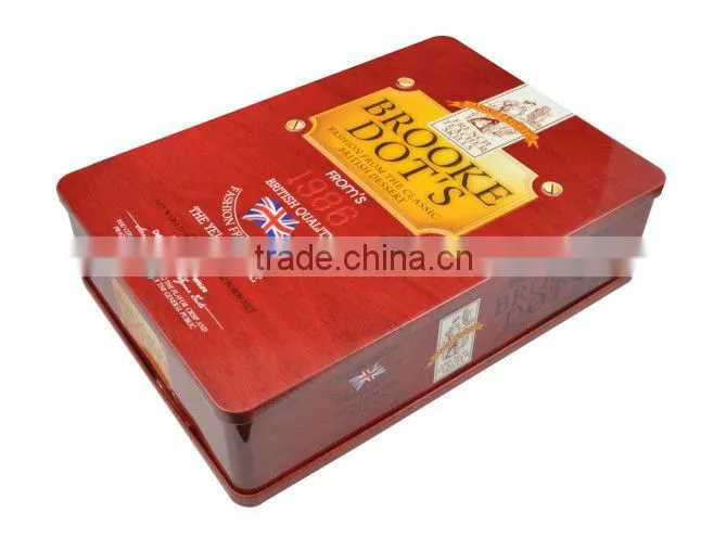 Hot selling silver metal cd box