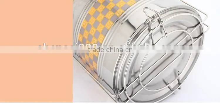 guangdong stainless steel tiffin lunch box/ 4 layers thermal metal food carrier/ hand pot