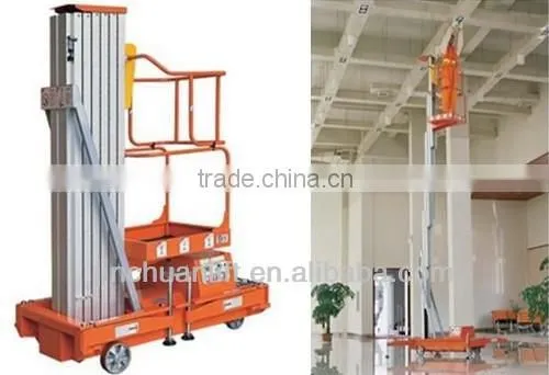 mast climbing work platform /aerial work platform
