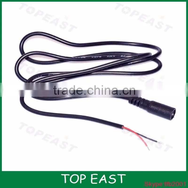DC-wide copper wire 246 422 # dc Male to tin 5.5 * 2.1 power cable cord wire