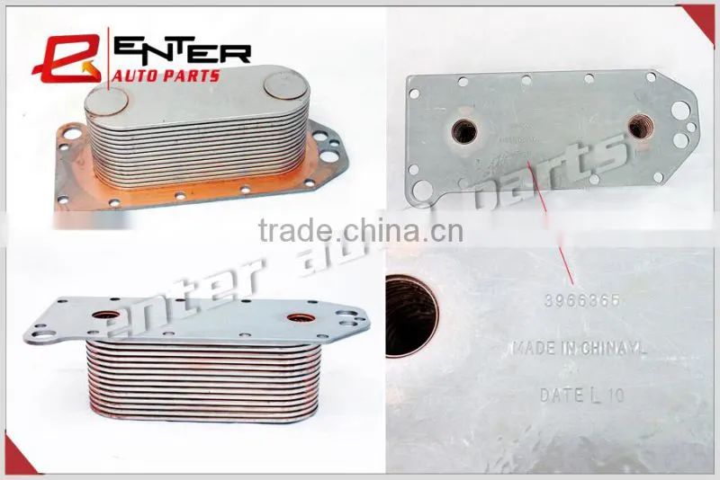 high performance DCEC oil cooler core 3966365