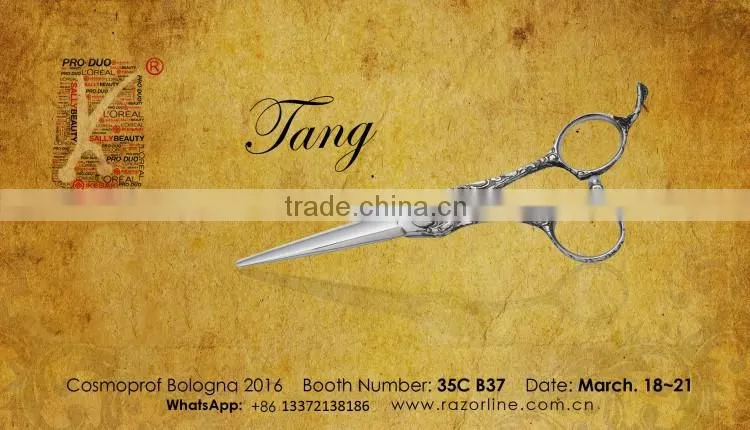 Razorline Tang Vintage Professional hair barber scissor, hottest hair cutting scissor, Japanese hand made hair scissor