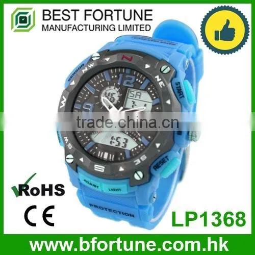 LP1369 Wholesale 3atm water resistant digital teen sports watch