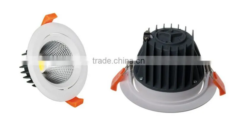 China Hot sale 10W COB led downlight 70-90lm/w Good heat dissipation performance