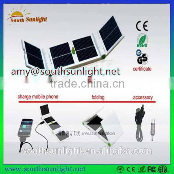 portable solar power wireless mobile phone charger