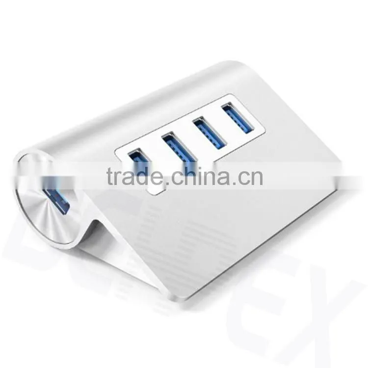 Hot Sale Aluminum Type C Hub Adapter with 5 Ports