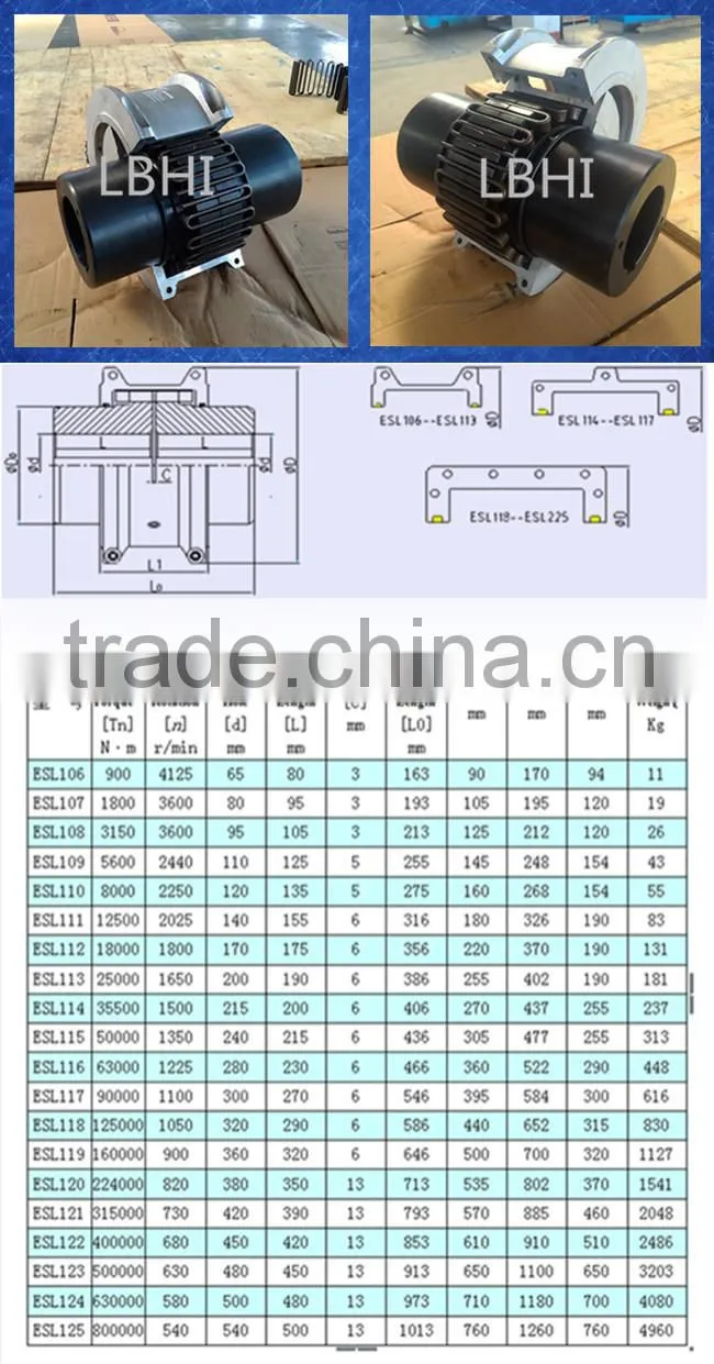 High toughness Flexible Coupling with heat treatment(ESL 219)