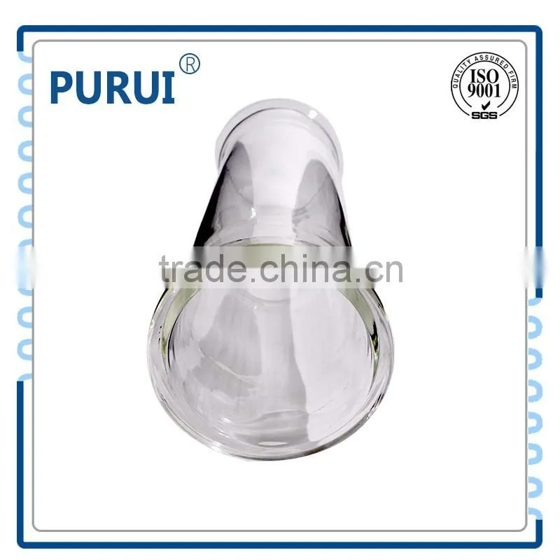 new transparent explosion proof glass pipe tubing