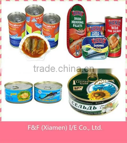125G Canned sardine in oil with competitive price