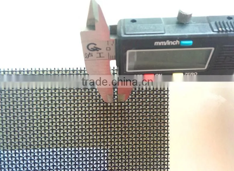 Powder Coated Black Stainless Steel Screen for Window