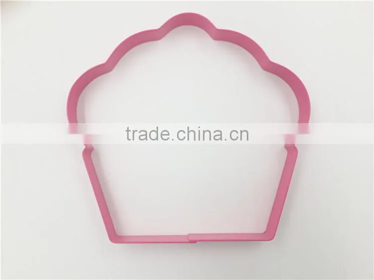 Non-stick coating beard cookie cutter