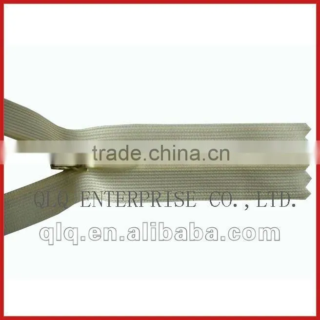 invisible coil Zipper