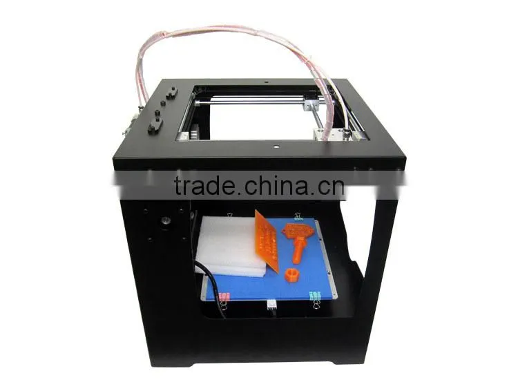 Assembled High Precision 3d artwork Creator Mini Desktop 3D Printer Upgrading with free filament and LCD