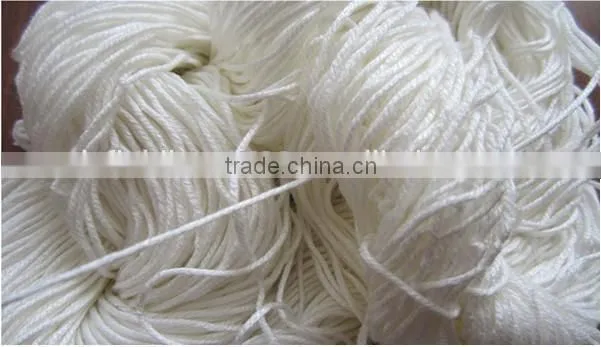 Bamboo silk carpet hank weaving yarn