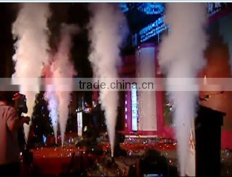 Stage remote control 1500w up spray fog machine