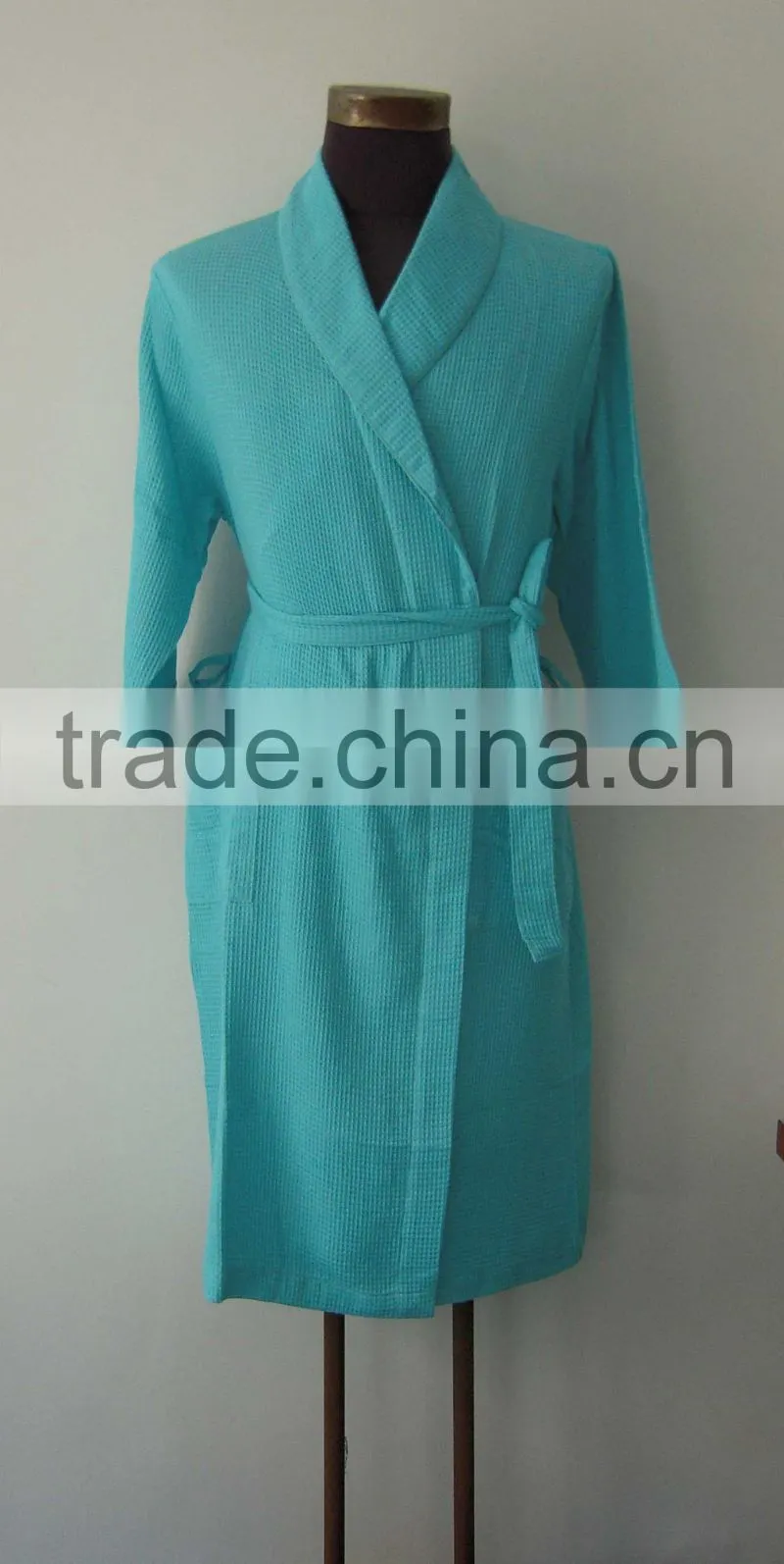 waffle weave summer bathrobes