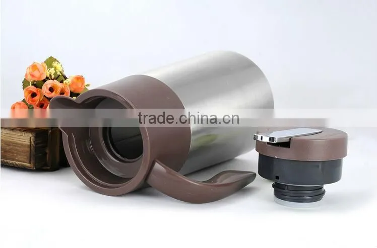 Stainless steel vacuum coffee pot, coffee mug hot new products for 2015