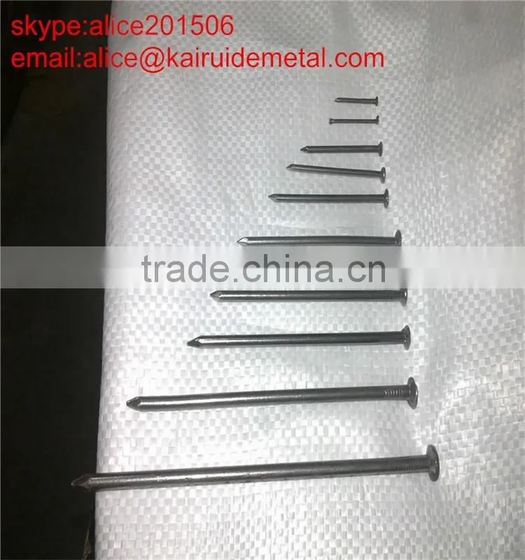 high quality low price factory produce common iron nail 6#-22#/common nail all sizes