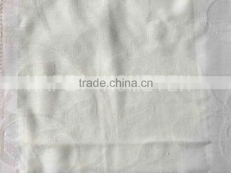 embroidered curtain sheer fabric