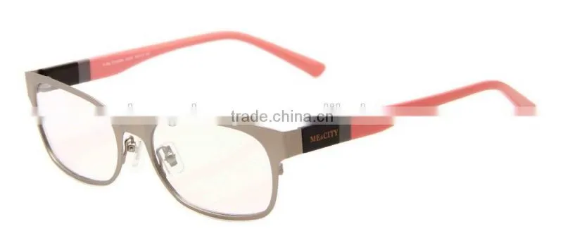 0.6MM stainless steel face full frame spectacles for unisex