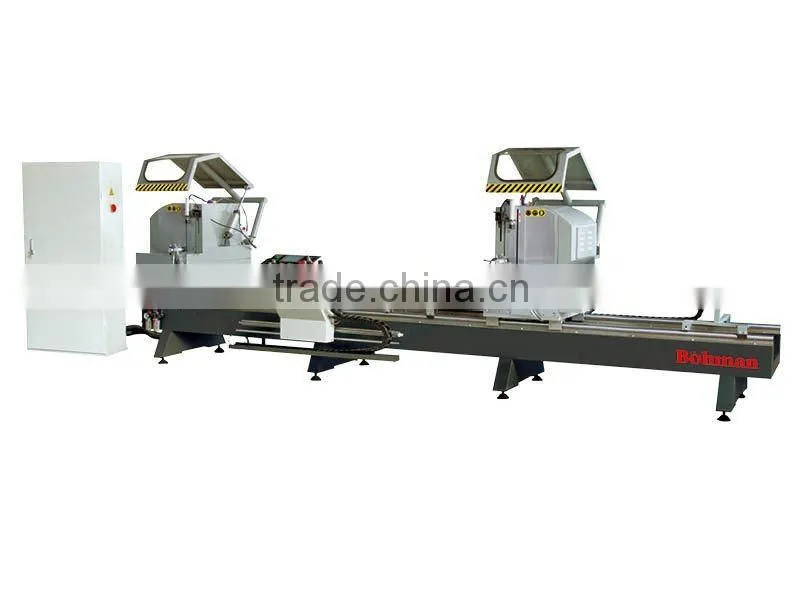 LJZ2S-500*4200 CNC Double Head Mitre Saw for aluminum wall