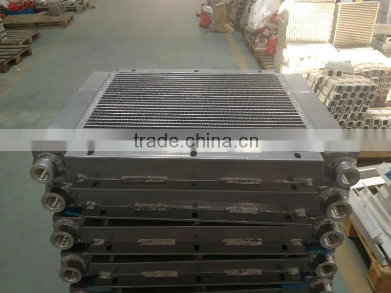 oil- free air compressor heatexchanger,plate fin heatexchanger